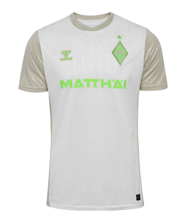 hummel sv werder bremen gostujući dres 20252026 bijeli f9540