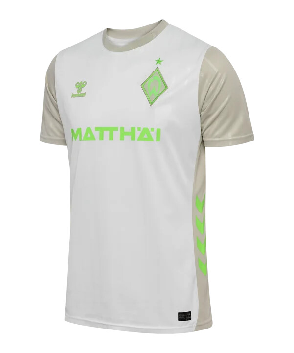 hummel sv werder bremen gostujući dres 20252026 bijeli f9540