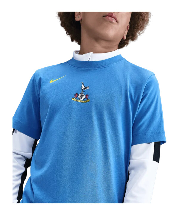 dječja majica kratkih rukava nike tottenham hotspur t90 remix plava f402