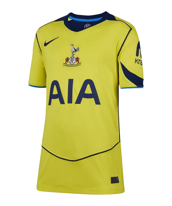 nike tottenham hotspur treći dres 20252026 dječji žuti f741