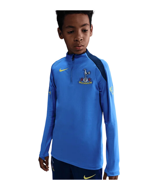 dječja plava majica s kapuljačom nike tottenham hotspur drill top f428