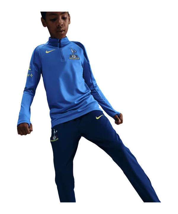 nike tottenham hotspur hlače za trening za djecu plave f492