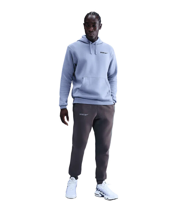 nike tottenham hotspur nsw club hlače za trčanje sive f254