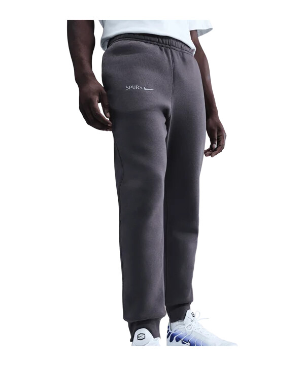 nike tottenham hotspur nsw club hlače za trčanje sive f254