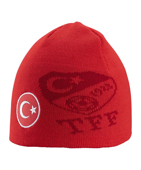 tff türkiye beanie classic em 2024 crvena