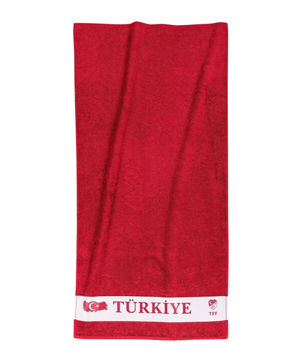 tff türkiye ručnik 50x100cm euro 2024 crveni