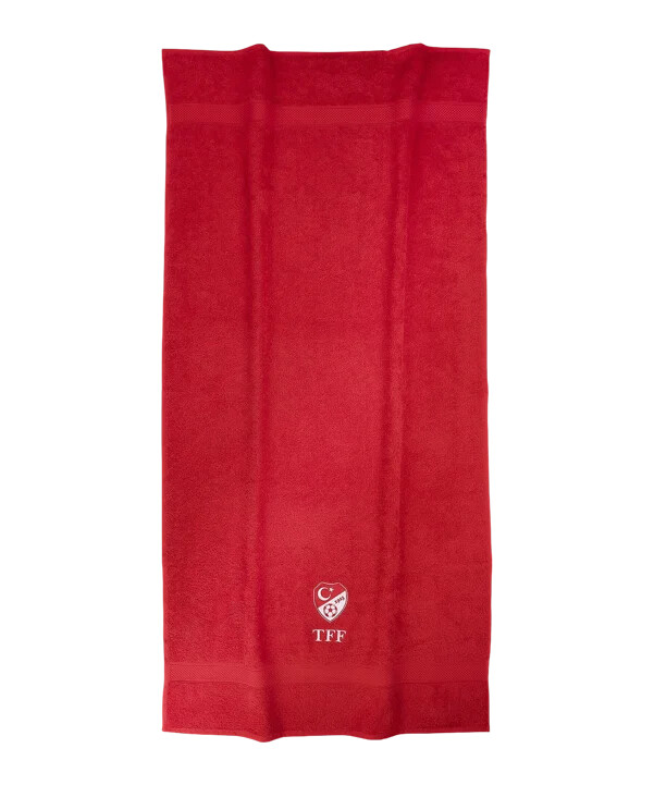 tff türkiye ručnik 70x140cm euro 2024 crveni