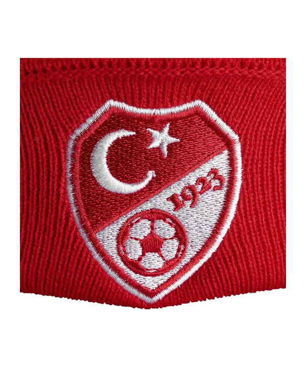 tff türkiye beanie bronx em 2024 crvena