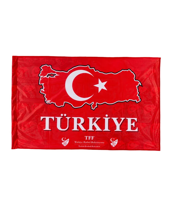 tff turska zastava 120x80cm euro 2024 crvena