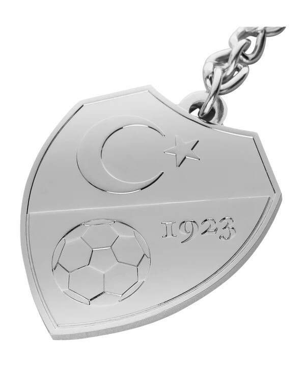 tff türkiye privjesak za ključeve euro 2024 srebro