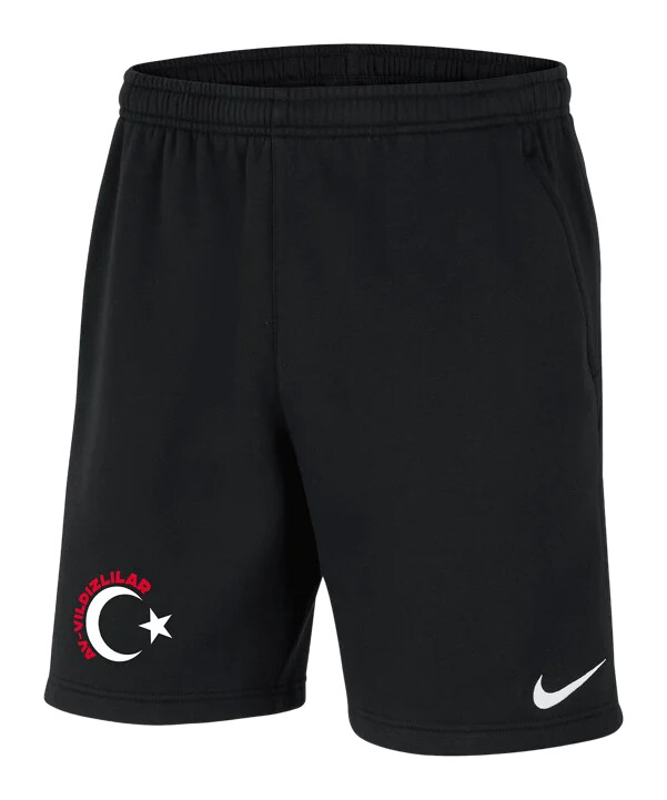 nike tff kratke hlače ec 2024 za djecu crne boje