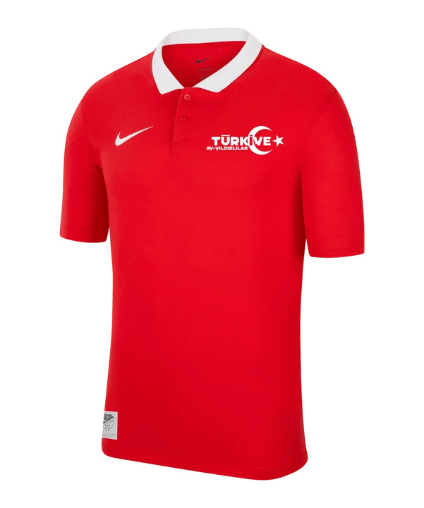 nike tff polo ec 2024 crvena
