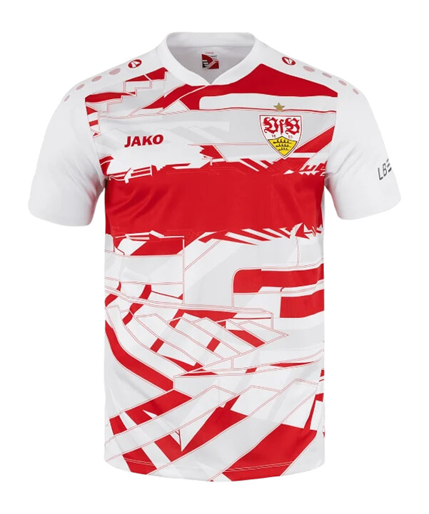 jako vfb stuttgart majica za zagrijavanje bijela f656