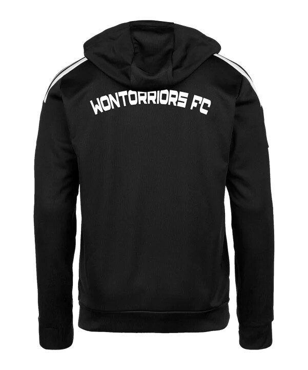 adidas wontorriors fc majica s kapuljačom crna