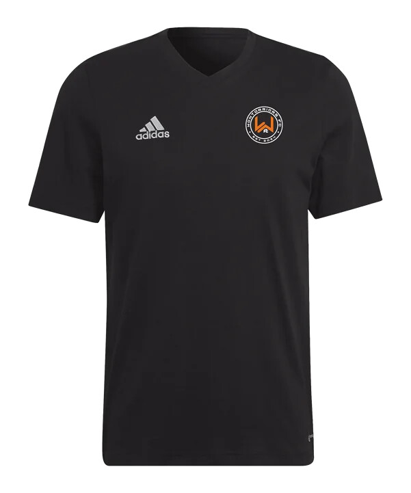 adidas wontorriors fc majica kratkih rukava crna