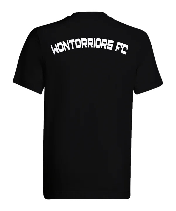 adidas wontorriors fc majica kratkih rukava crna