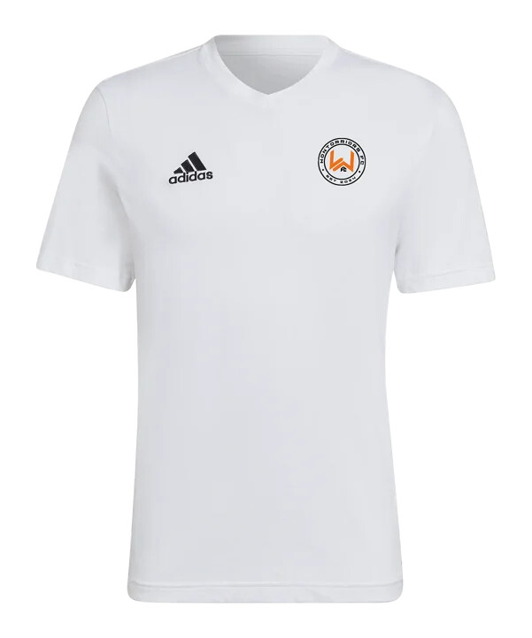 adidas wontorriors fc majica kratkih rukava bijela