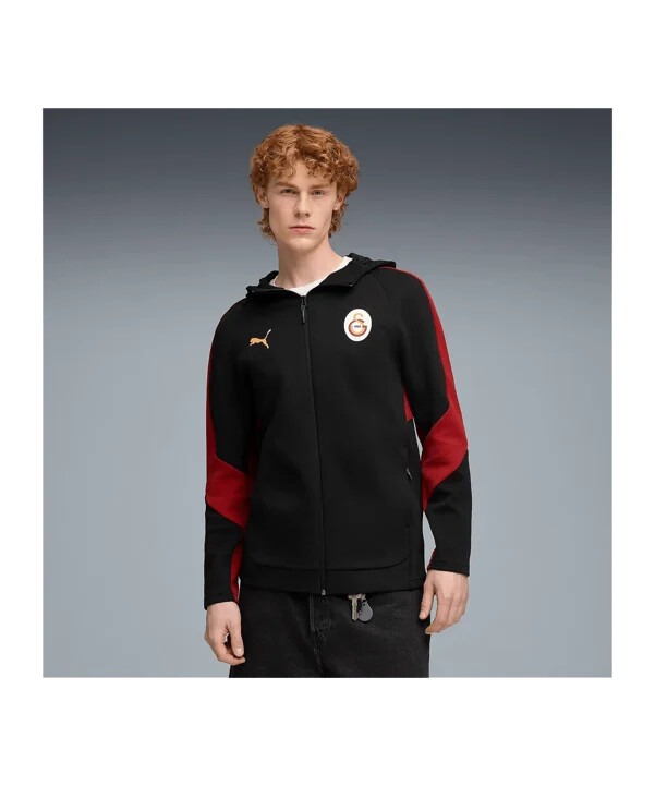 puma galatasaray istanbul evostripe jakna s kapuljačom crna f05