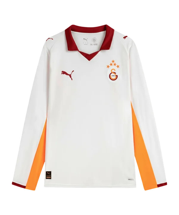 puma galatasaray istanbul gostujući dres dugih rukava 20252026 bijeli f02