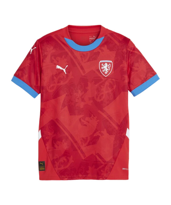 puma Češka republika domaći dres 20232024 dječji crveni f01