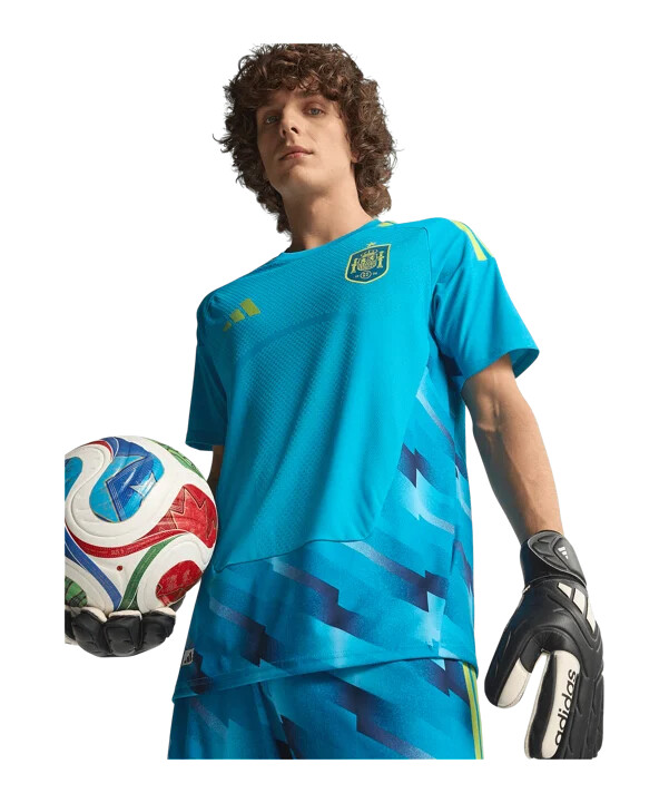 adidas Španjolska autentični vratarski dres domaći svjetsko prvenstvo 2026. plavi