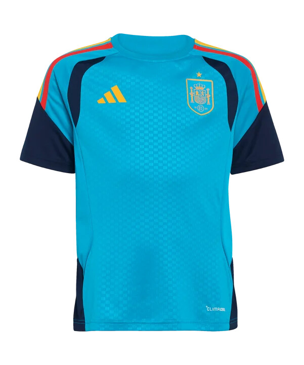 adidas Španjolska tiro majica za trening za djecu plava