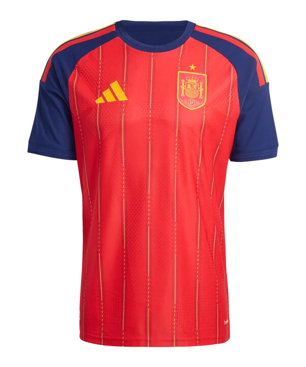 adidas Španjolska autentični domaći dres svjetskog prvenstva 2026. crveni