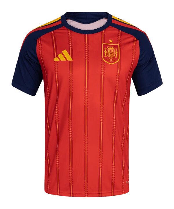 adidas Španjolska domaći dres svjetskog prvenstva 2026. crveni
