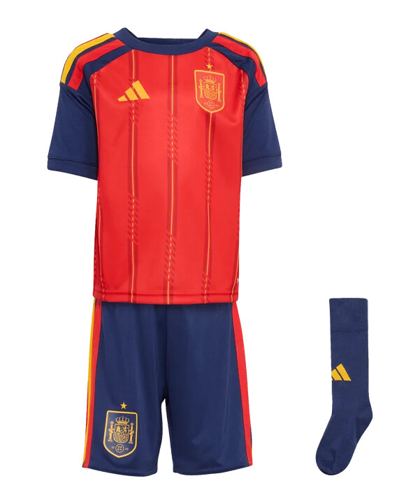 adidas Španjolska mini dres za djecu domaći svjetsko prvenstvo 2026. crveni