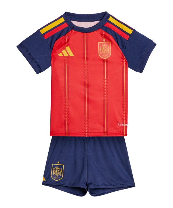 adidas Španjolska dječji dres za djecu domaći svjetsko prvenstvo 2026. crveni