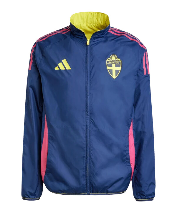 adidas sweden anthem jakna plava