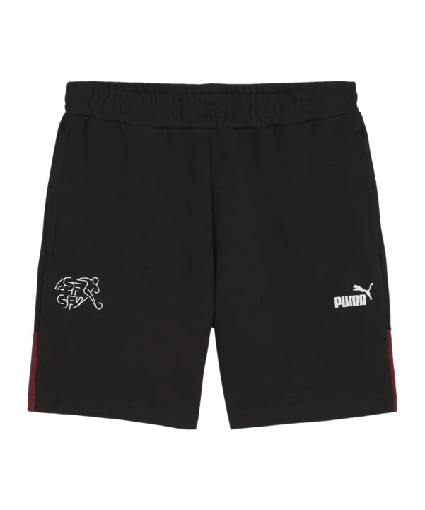 puma Švicarska ftbl arhivske kratke hlače crne f14